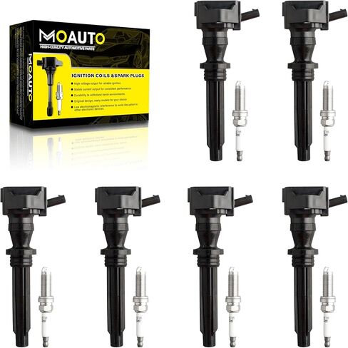 Set of 6 Ignition Coils Pack 22433AA531 UF287 & 6 PCS Iridium Spark Plugs Compatible with Subaru B9 Tribeca 2006-2007 Legacy 2008-2009 Outback 2001-2009 Tribeca 2008-2009 3.0L 3.6L H6 in Saudi Arabia