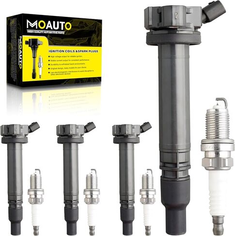 Set of 6 Ignition Coils Pack 22433AA531 UF287 & 6 PCS Iridium Spark Plugs Compatible with Subaru B9 Tribeca 2006-2007 Legacy 2008-2009 Outback 2001-2009 Tribeca 2008-2009 3.0L 3.6L H6 in Saudi Arabia