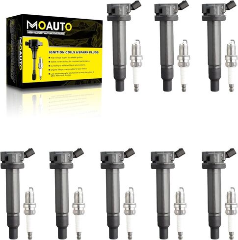 Set of 6 Ignition Coils Pack 22433AA531 UF287 & 6 PCS Iridium Spark Plugs Compatible with Subaru B9 Tribeca 2006-2007 Legacy 2008-2009 Outback 2001-2009 Tribeca 2008-2009 3.0L 3.6L H6 in Saudi Arabia