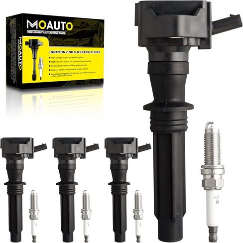 Set of 6 Ignition Coils Pack 22433AA531 UF287 & 6 PCS Iridium Spark Plugs Compatible with Subaru B9 Tribeca 2006-2007 Legacy 2008-2009 Outback 2001-2009 Tribeca 2008-2009 3.0L 3.6L H6 in Saudi Arabia