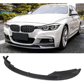 Front Lip Compatibility with 2012-2018 3 Series F30 320i 328d 330i 340i M Sport Front Bumper Chin Lip Spoiler Splitter ABS Carbon Fiber in Kuwait