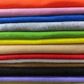 12 قطعة 8 × 35 بوصة 1.4 مم سميكة من نسيج اللباد الناعم 12 لونًا من اللباد لمربعات الخياطة اليدوية ذاتية الصنع خليط غير منسوج (بني) in Kuwait