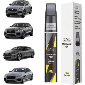 XNA Santorini أسود/أسود نهائي (2103/2183/1AG/PEL) لطلاء Jaguar Touch Up، مزيل خدوش السيارة 2 في 1 مع طرف قلم وفرشاة، لون مطابق تمامًا لإصلاح خدوش طلاء السيارة، رقائق وشقوق سريعة وسهلة الإصلاح in Kuwait