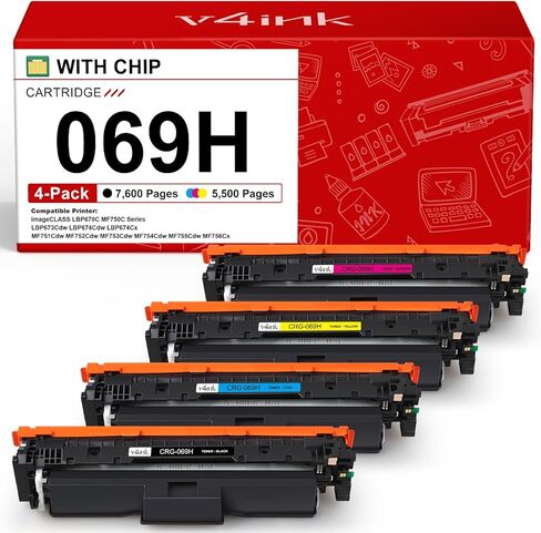 v4ink TN431BK TN433BK Compatible Toner Replacement for Brother TN433 TN431 Black Toner for Brother MFC-L8900CDW MFC-L8610CDW HL-L8260CDW HL-L8360CDW HL-L8360CDWT HL-L9310CDW Printer 1 Pack in Saudi Arabia