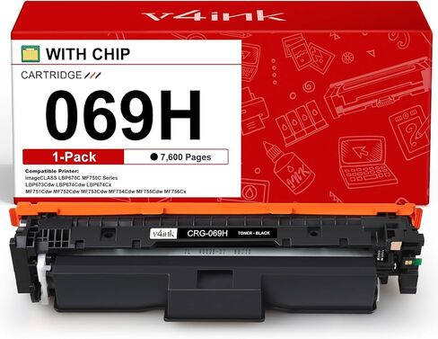 v4ink TN431BK TN433BK Compatible Toner Replacement for Brother TN433 TN431 Black Toner for Brother MFC-L8900CDW MFC-L8610CDW HL-L8260CDW HL-L8360CDW HL-L8360CDWT HL-L9310CDW Printer 1 Pack in Saudi Arabia
