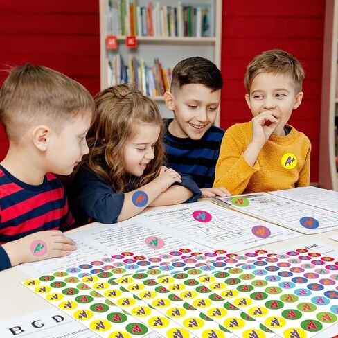 1800 قطعة من الملصقات التحفيزية، ملصق مكافأة ملون مقاس 1 بوصة، ملصقات حوافز صغيرة، ملصق مخطط سلوكي دائري لمستلزمات مدرسي طلاب الفصول الدراسية in Kuwait