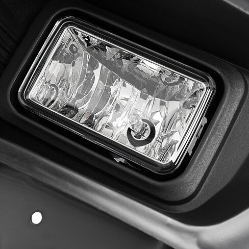 HECASA زوج مجموعة مصابيح الضباب متوافقة مع 2017-2020 Ford F250/F350/F450/F550 Super Duty Pickup Truck Front Bumper الضباب مجموعة مصابيح القيادة لاستبدال FO2592241 FO2593241 جانب السائق والركاب in Kuwait