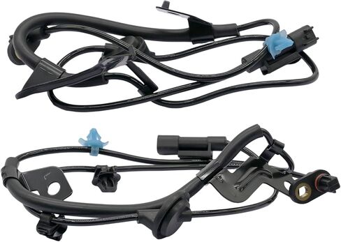 2PCS Rear Left and Right Abs Wheel Speed Sensor Compatible with Mitsubishi Lancer Outlander Sport 4670A579 FWD 5 Passenger; 08 09 10 11 12 13 14 15 16 17 in Saudi Arabia