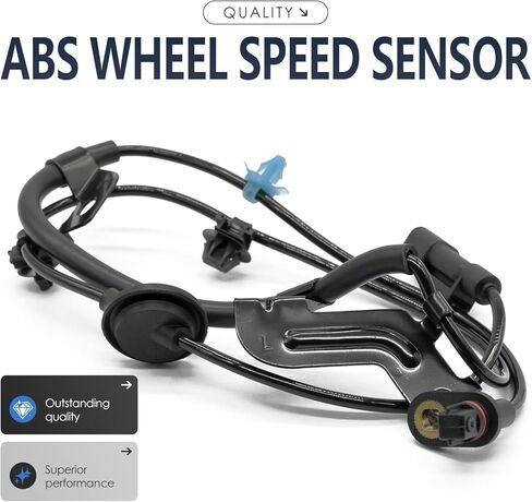 2PCS Rear Left and Right Abs Wheel Speed Sensor Compatible with Mitsubishi Lancer Outlander Sport 4670A579 FWD 5 Passenger; 08 09 10 11 12 13 14 15 16 17 in Saudi Arabia
