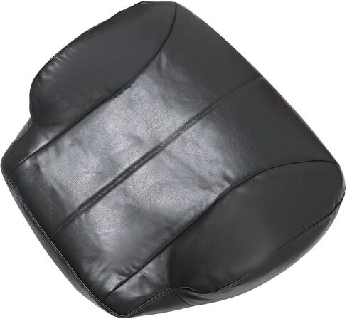 GXARTS Dark Gray Driver or Passenger Side Bottom Replacement Leather Seat Cover Compatible with International 4300 Air Ride 2008 2009 2010 2011 2012 2013 2014 2015 2016 in Saudi Arabia
