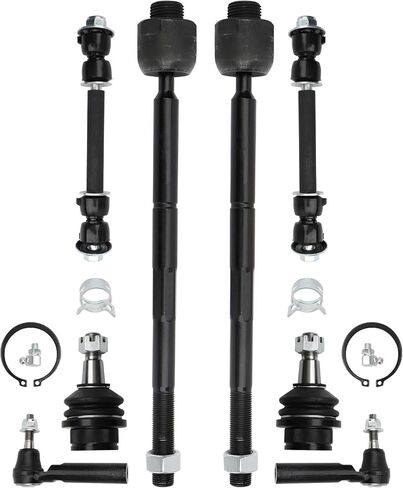 8PCS Front Sway Bar End Link & Outer Tie Rod End Ball Joints Kit Compatible with Cadillac Escalade 2007-2014, Chevrolet Avalanche/Silverado/Suburban/Tahoe, GMC Sierra/Yukon in Saudi Arabia