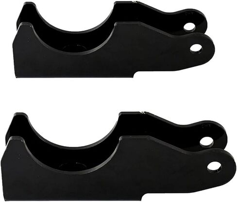 F81Z-5B498-CA, F81Z-5B498-BA Rear Lower Shock Mounts Replacement for Excursion F250 F350 Super Duty 1999-2005, Steel with Powder Coated Finish in Saudi Arabia