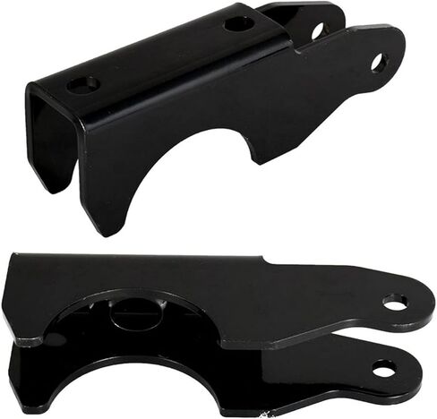 F81Z-5B498-CA, F81Z-5B498-BA Rear Lower Shock Mounts Replacement for Excursion F250 F350 Super Duty 1999-2005, Steel with Powder Coated Finish in Saudi Arabia