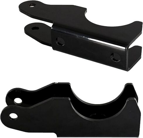 F81Z-5B498-CA, F81Z-5B498-BA Rear Lower Shock Mounts Replacement for Excursion F250 F350 Super Duty 1999-2005, Steel with Powder Coated Finish in Saudi Arabia