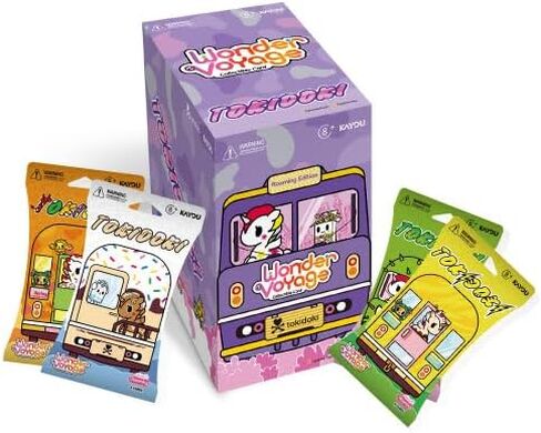 بطاقات Tokidoki-Wonder Voyage القابلة للتجميع - إصدار التجوال - صندوق واحد مغلق (12 حزمة) in Kuwait