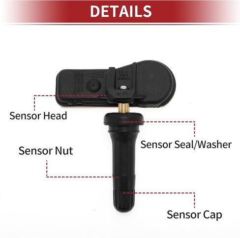 ACROPIX 433MHz Tire Pressure Sensor Tire Pressure Monitoring Sensor for Volvo XC90 2016-2021 No.31362304 in Saudi Arabia