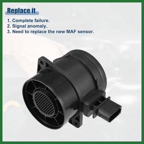 Motoforti Car Mass Air Flow MAF مستشعر تدفق الهواء مناسب لـ Dodge Sprinter 2500 3500 2004-2006 No.53013673AA - حزمة من 1 طويلة الأمد in Saudi Arabia
