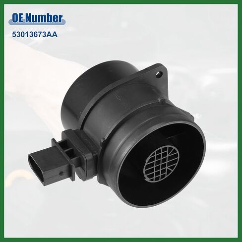 Motoforti Car Mass Air Flow MAF مستشعر تدفق الهواء مناسب لـ Dodge Sprinter 2500 3500 2004-2006 No.53013673AA - حزمة من 1 طويلة الأمد in Saudi Arabia