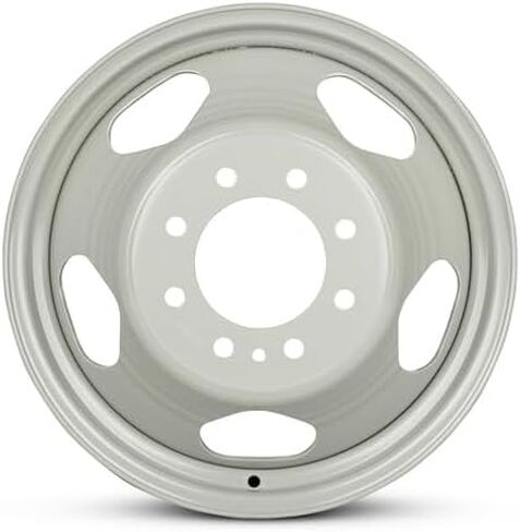 New OEM Replacement Wheel for (2008-2010) GMC Sierra 3500 17x6.5 inch Steel Rim Painted Grey Fit LT225/75R17 in Saudi Arabia