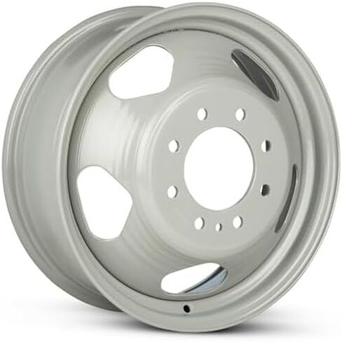 New OEM Replacement Wheel for (2008-2010) GMC Sierra 3500 17x6.5 inch Steel Rim Painted Grey Fit LT225/75R17 in Saudi Arabia