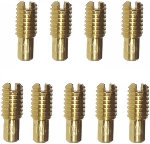 9 Piece Set Of 4mm Jet Idle Slow Jets M4 For Compatible - M26-606 VM20-273 Sizes 15 17.5 20 22.5 25 27.5 30 32.5 35 in Saudi Arabia