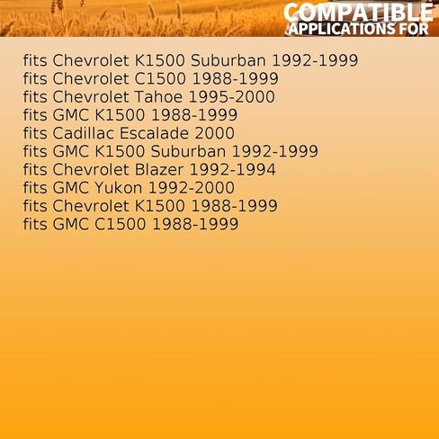 1 PCS Drum Brake Wheel Cylinder Kit Rear fits Chevrolet C1500,Tahoe,Blazer,K1500 Suburban 1988 1989 1990 1991 1992 1993 1994 1995 1996 1997-2000 fits Cadillac Escalade 2000 in Kuwait