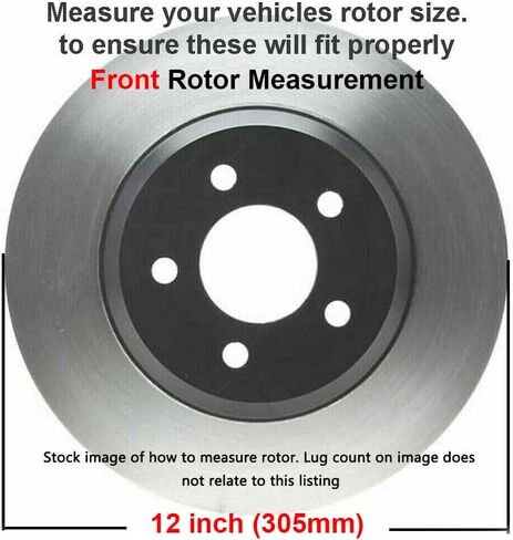 Detroit Axle - Brake Kit for Silverado Sierra Avalanche Suburban Yukon XL 1500 Tahoe Escalade ESV EXT Drilled and Slotted Brake Rotors Ceramic Brakes Pads : 12" inch Front & 12.99" inch Rear Rotor in Saudi Arabia