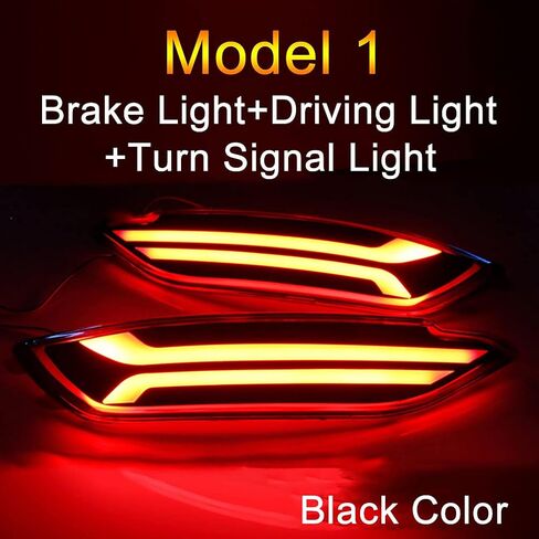 LED Rear Tail Light Assembly - Fit For 2015-2017 Hyundai Tucson, Bumper Reflector, Driving, Brake, Fog, Turn Signal Lights in Saudi Arabia