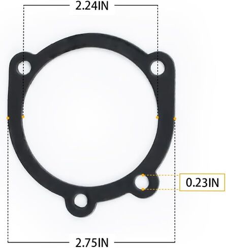 Motorcycle Intake Air Cleaner Filter Gasket for Harley XL Sportster 883 Softail Dyna Touring Big Twin Cam FLT FLST FXDLS M8 (A B) in Saudi Arabia
