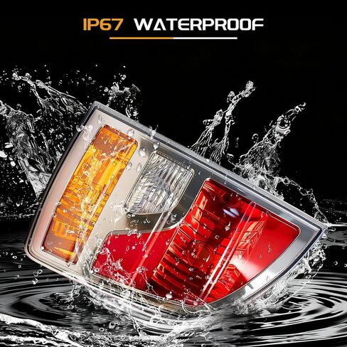 Tail Light Compatible With 2006-2008 Honda Ridgeline (Right Passenger Side), Replace HO2819131 33501-SJC-A01 in Kuwait