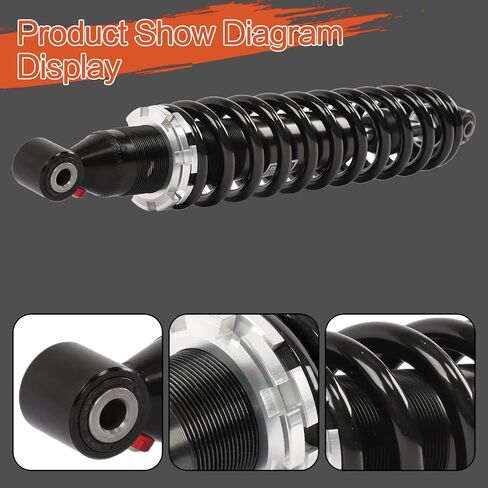 2pcs Front Shocks Replacement for Honda Rancher 350 ES TRX 350TE 350 TRX 350TM 350 ES TRX 350FE 350 TRX 350FM 2004-2006 52400-HN4-980 52400-HN5-980 52400-HN5-970 52400-HN4-M61 in Saudi Arabia