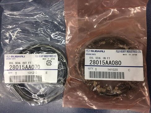 سوبارو OEM مجموعة ختم المحور الأمامي وإذ تضع WRX STI ليجاسي فورستر المناطق النائية امبريزا باجا 28015AA080 28015AA0708A in Saudi Arabia