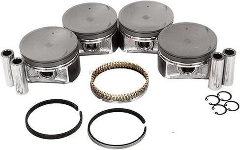 متوافق مع 02to06 2.5L QR25DE 4 قطع مجموعة مكبس المحرك A2010-8J000 A2010-8J011 in Kuwait