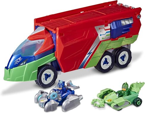 PJ Masks Toys PJ Launching Seeker Car Playset with Sounds, 2-in-1 Vehicle and Car Launcher, Preschool Toys for 3 Year Old Boys and Girls and Up in Saudi Arabia