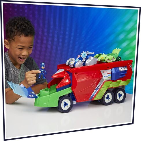 PJ Masks Toys PJ Launching Seeker Car Playset with Sounds, 2-in-1 Vehicle and Car Launcher, Preschool Toys for 3 Year Old Boys and Girls and Up in Saudi Arabia