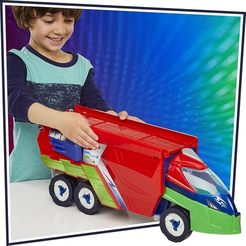 PJ Masks Toys PJ Launching Seeker Car Playset with Sounds, 2-in-1 Vehicle and Car Launcher, Preschool Toys for 3 Year Old Boys and Girls and Up in Saudi Arabia