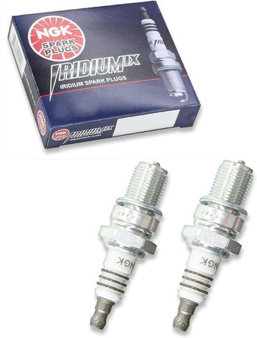 NGK طقم شمعات الإشعال NGK - 708.10.03 - بديل الإيريديوم BR9ECMIX 2707 - طقم 2 قطعة - in Saudi Arabia
