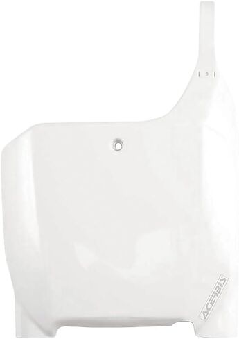 Acerbis Front Number Plate White for Honda CR125R 2000-2003 in Saudi Arabia