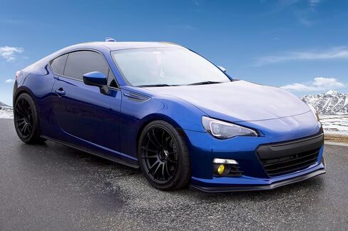 جناح ممتص الصدمات الأمامي متوافق مع 2013-2016 Subaru BRZ، CS Style أسود من البولي يوريثان ممتص الصدمات الأمامي شفة سبويلر بوديكيت موزع ناشر هواء سد الذقن من IKON MOTORSPORTS، 2014 2015 in Saudi Arabia