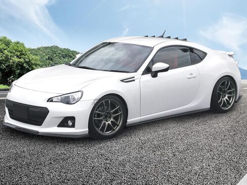 جناح ممتص الصدمات الأمامي متوافق مع 2013-2016 Subaru BRZ، CS Style أسود من البولي يوريثان ممتص الصدمات الأمامي شفة سبويلر بوديكيت موزع ناشر هواء سد الذقن من IKON MOTORSPORTS، 2014 2015 in Saudi Arabia