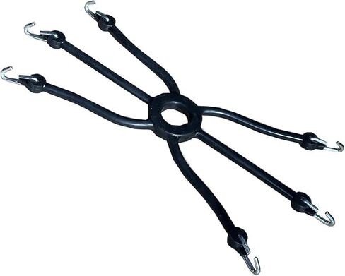 استبدال شداد سلاسل الإطارات الثلجية لشاحنة Spider Bungee باللون الأسود 0216، ينطبق على سيارات الركاب والشاحنات الخفيفة. مجموعة من 2 in Kuwait