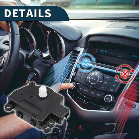استبدال مشغل التحكم في باب الهواء لسخان HVAC لدودج لذاكرة الوصول العشوائي المتينة رقم 68048902AA | مشغل باب الهواء 2 قطعة لرام 1500 in Saudi Arabia