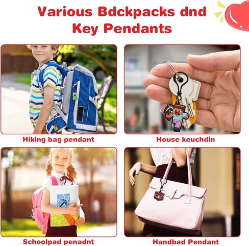 30 عبوة من بطاقات عيد الحب للأطفال مع سلاسل المفاتيح، بطاقات هدايا تبادل عيد الحب مع 30 لعبة سلسلة مفاتيح رائعة لهدايا الحفلات المدرسية في الفصل الدراسي، هدايا عيد الحب للأولاد والبنات in Kuwait