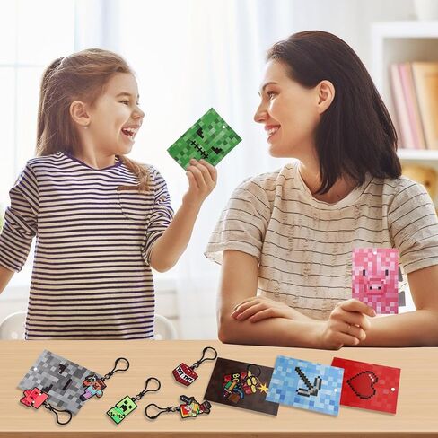 30 عبوة من بطاقات عيد الحب للأطفال مع سلاسل المفاتيح، بطاقات هدايا تبادل عيد الحب مع 30 لعبة سلسلة مفاتيح رائعة لهدايا الحفلات المدرسية في الفصل الدراسي، هدايا عيد الحب للأولاد والبنات in Kuwait