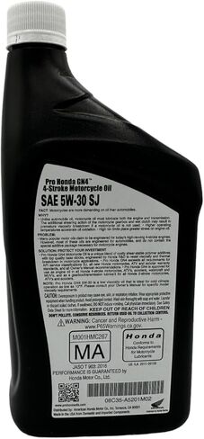 Six Pack compatible with Honda GN4 5W-30 Engine Oil 08C35-A5201M02 Contains Six Quarts and a Funnel in Saudi Arabia