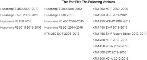 طقم تغيير الزيت Tusk 4-Stroke KTM Motorex Cross Power 4T 10W-50 لـ KTM 500 EXC 2012-2016 in Saudi Arabia