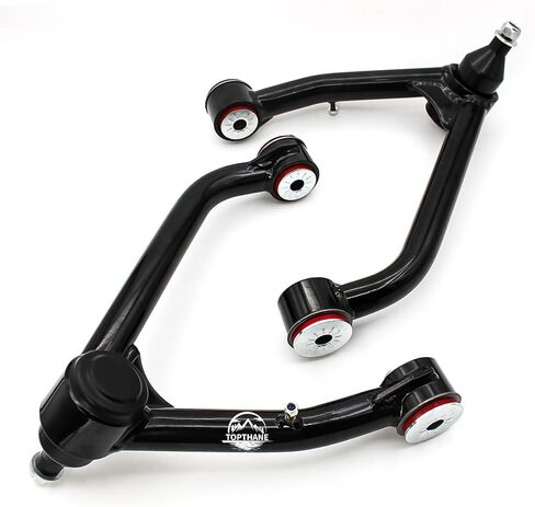 Front Upper Control Arms for 2007-2018 Chevy Silverado 1500 GMC Sierra 1500, 2-4" Lift Tubular Control Arms with 2007-2013 Chevy Avalanche Escalade EXT, 2007-2020 Suburban 1500 Tahoe GMC Yukon XL in Kuwait