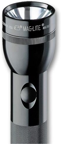 MagLite - S3D015 Maglite Heavy-Duty Incandescent 3-Cell D Flashlight in Display Box, Black in Saudi Arabia