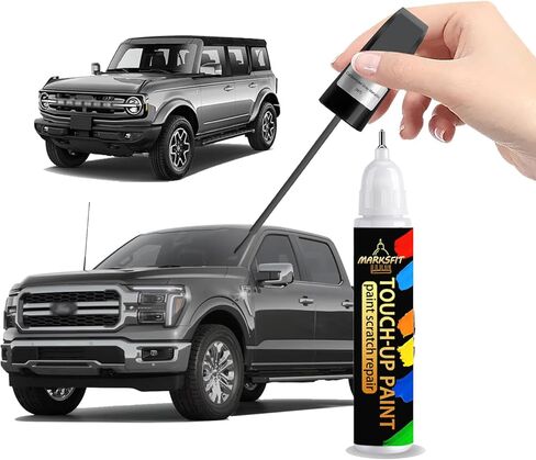 طلاء سريع معدني (D4) من أجل طلاء FORD الدقيق والرقائق والنيكس 2 في 1 قلم طلاء السيارة لإصلاح الخدوش للمستكشف/الحارس/الهروب/الحافة/F-150/موستانج/العبور in Kuwait