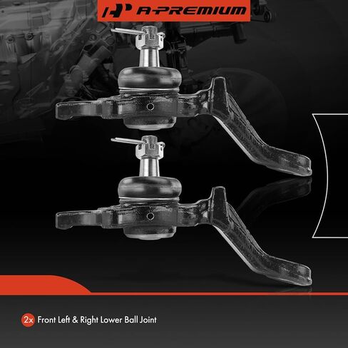 A-Premium 2 x Front Lower Ball Joint, Compatible with Toyota Tundra 2003, Sequoia 2003 in Saudi Arabia
